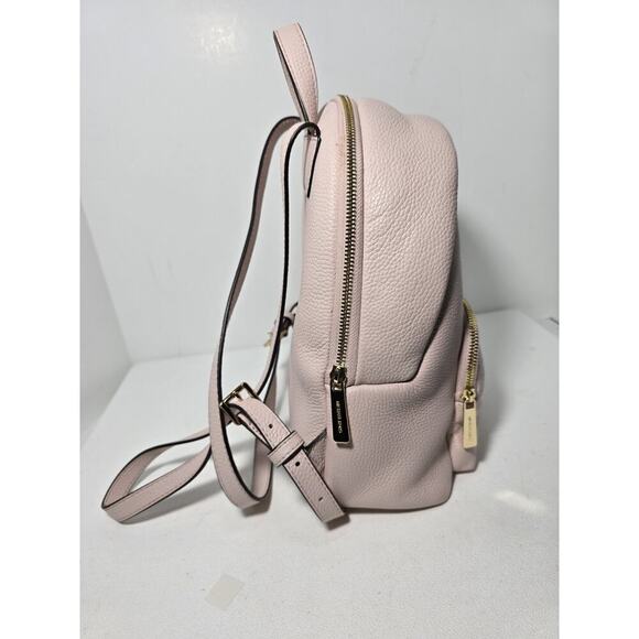 MICHAEL KORS Women’s Erin Medium Pebbled Leather Backpack Fawn MSRP $358 - Picture 5 of 14